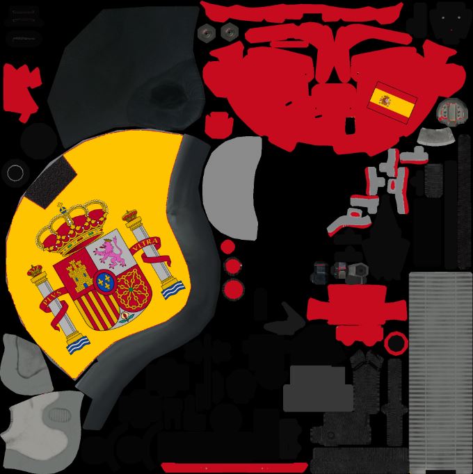 F/A-18C Helmet Spain