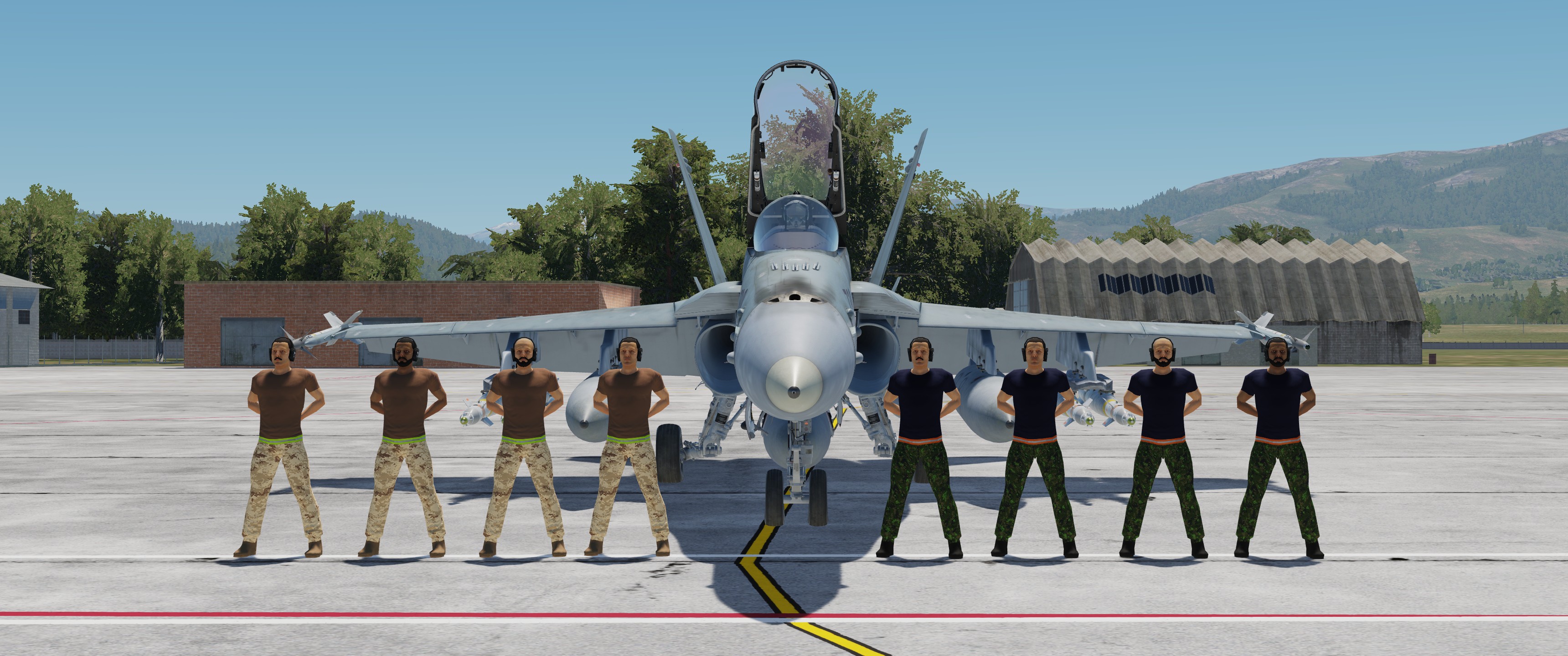 RCAF Grounds Crew Textures Mod v1.0
