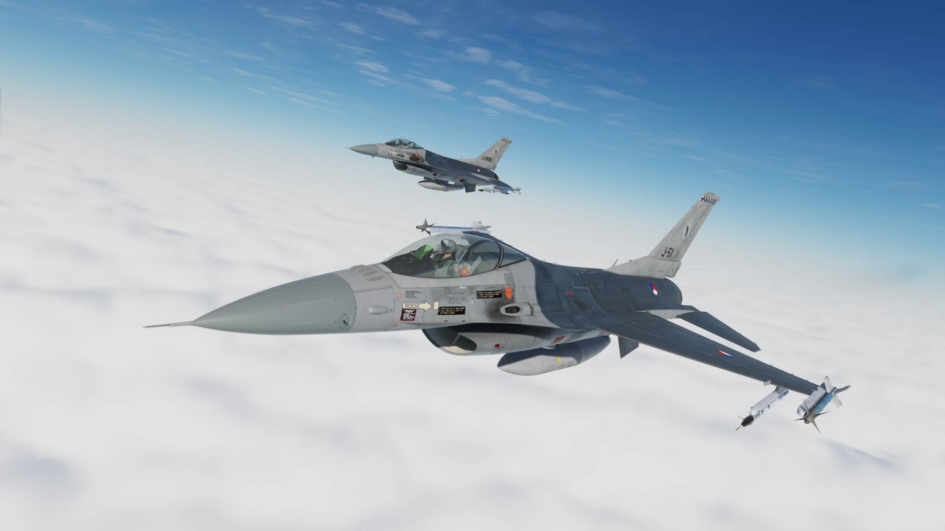 F-16 Dutch Klu 322 SQN J-511