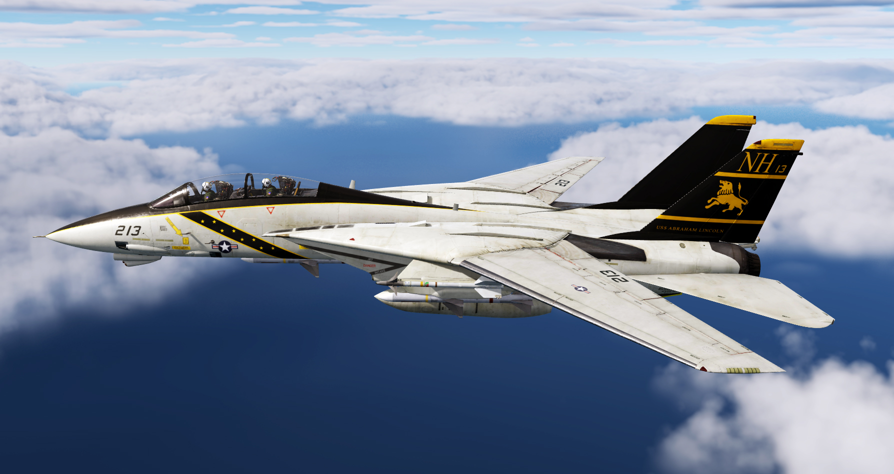 F-14A VF-213 Black Lions NH213 - 1995