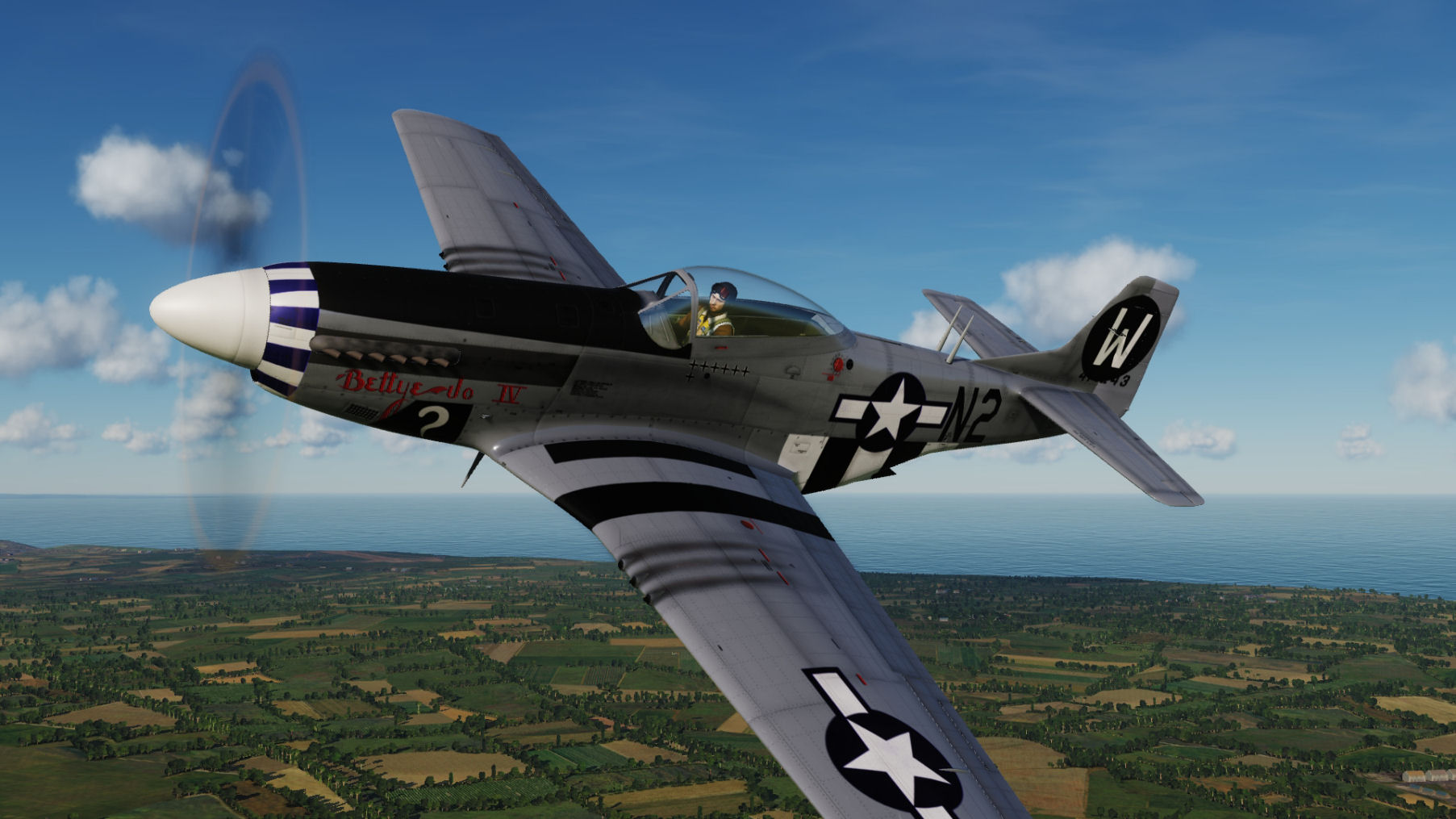 USAF 383FS 364FG N2-W 'Bettye Jo IV'