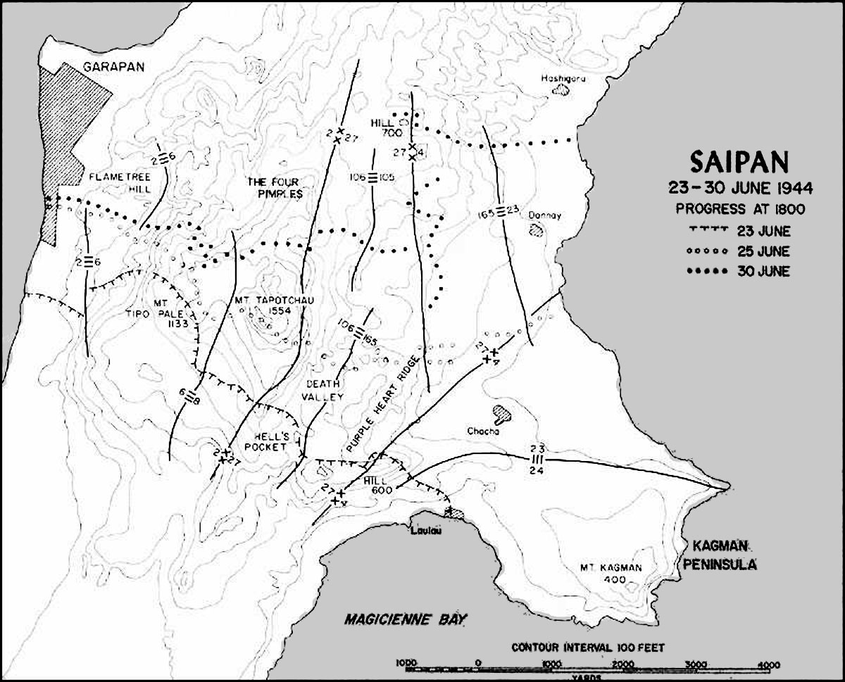 Saipan 5: P-47 CAS Garapan