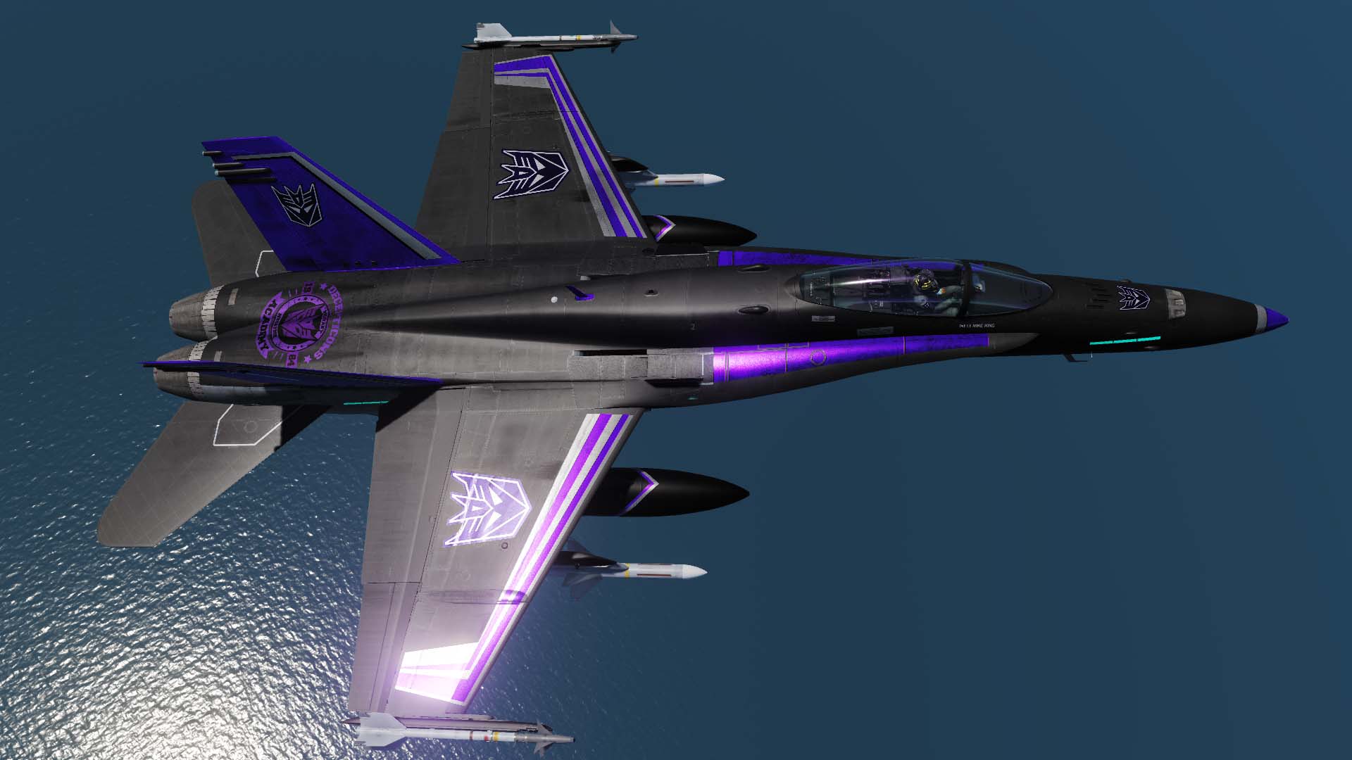 SKYWARP Decepticon F/A-18C Hornet