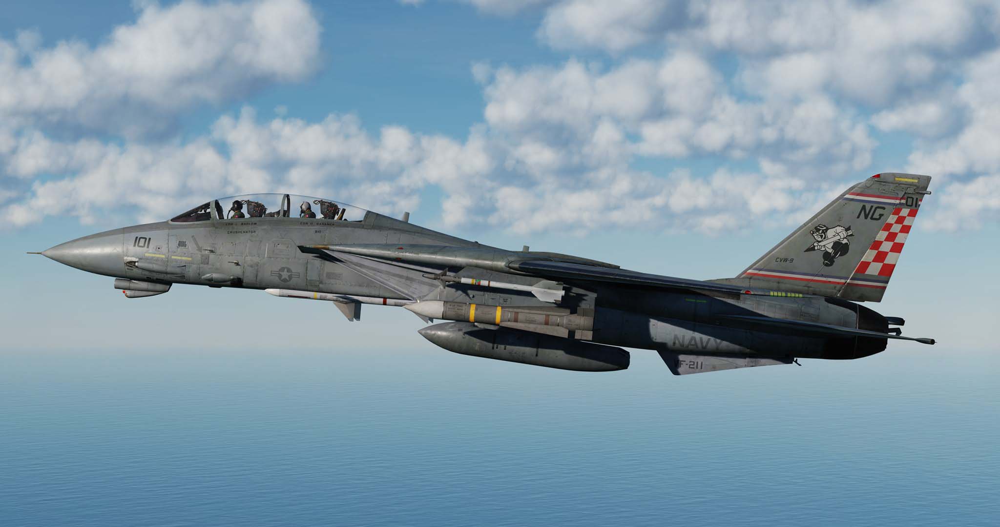 VF-211 CAG Bird 101 for Dave Bio Baranek