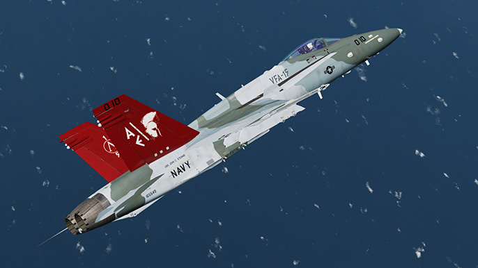 VFA-15 Spartans Splinter Gray (Mod of Cookiemonste VFA-146)