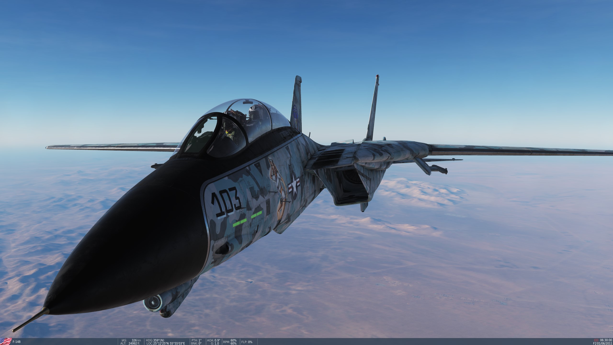 DFA-2 Harbingers Squadron F-14B Aggressor Livery | 103