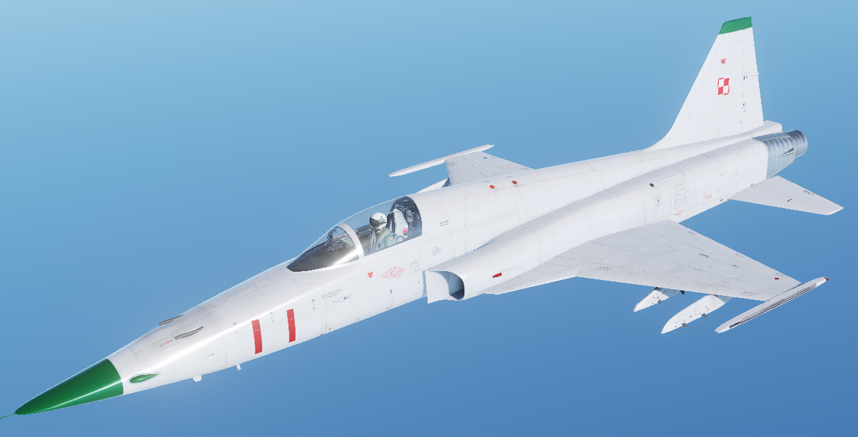  (Fictional) Poland Air Force F-5E-3 skin - Mig-28