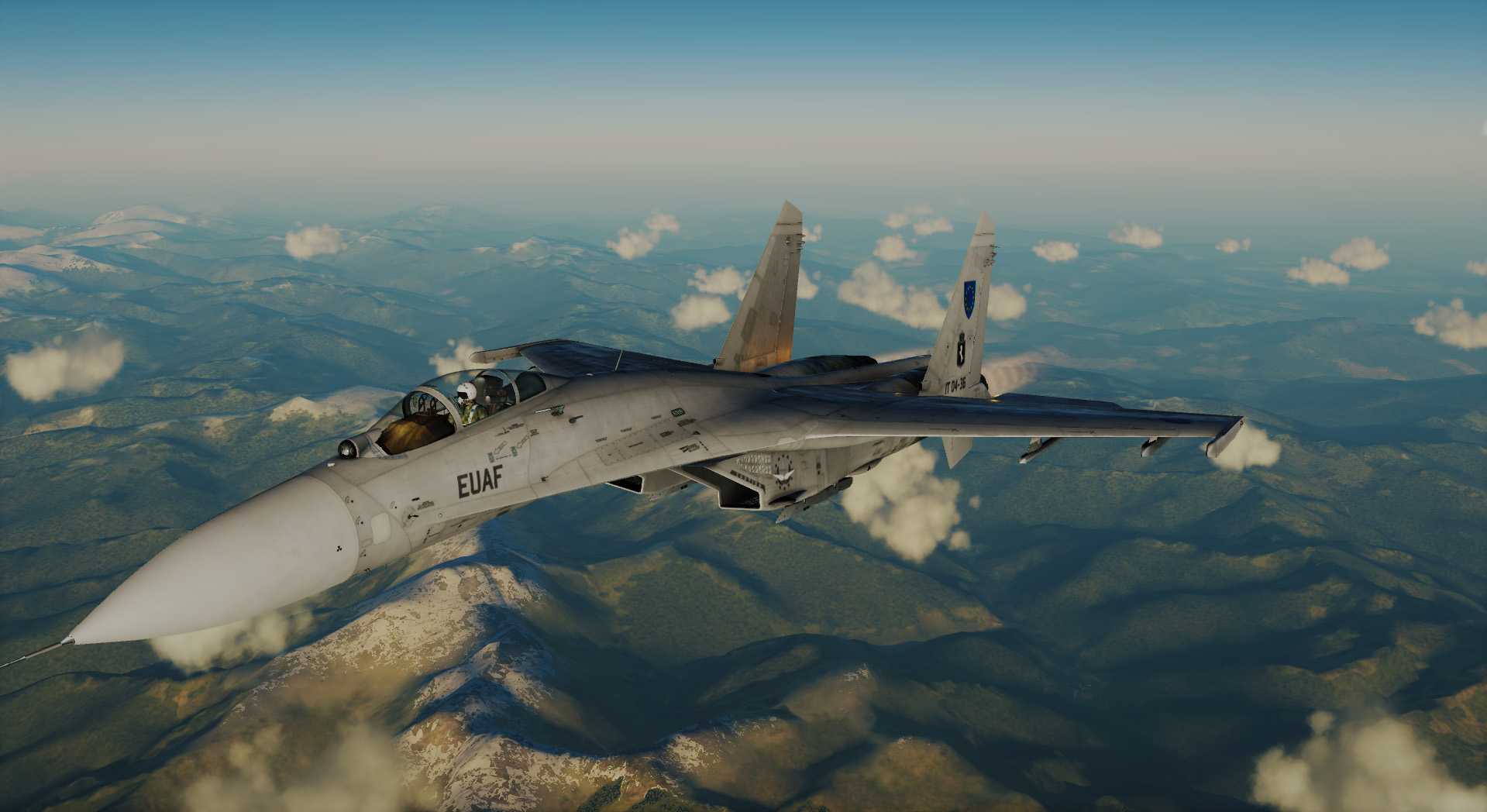 Su-27: European Union Air Force Livery (Fictional)