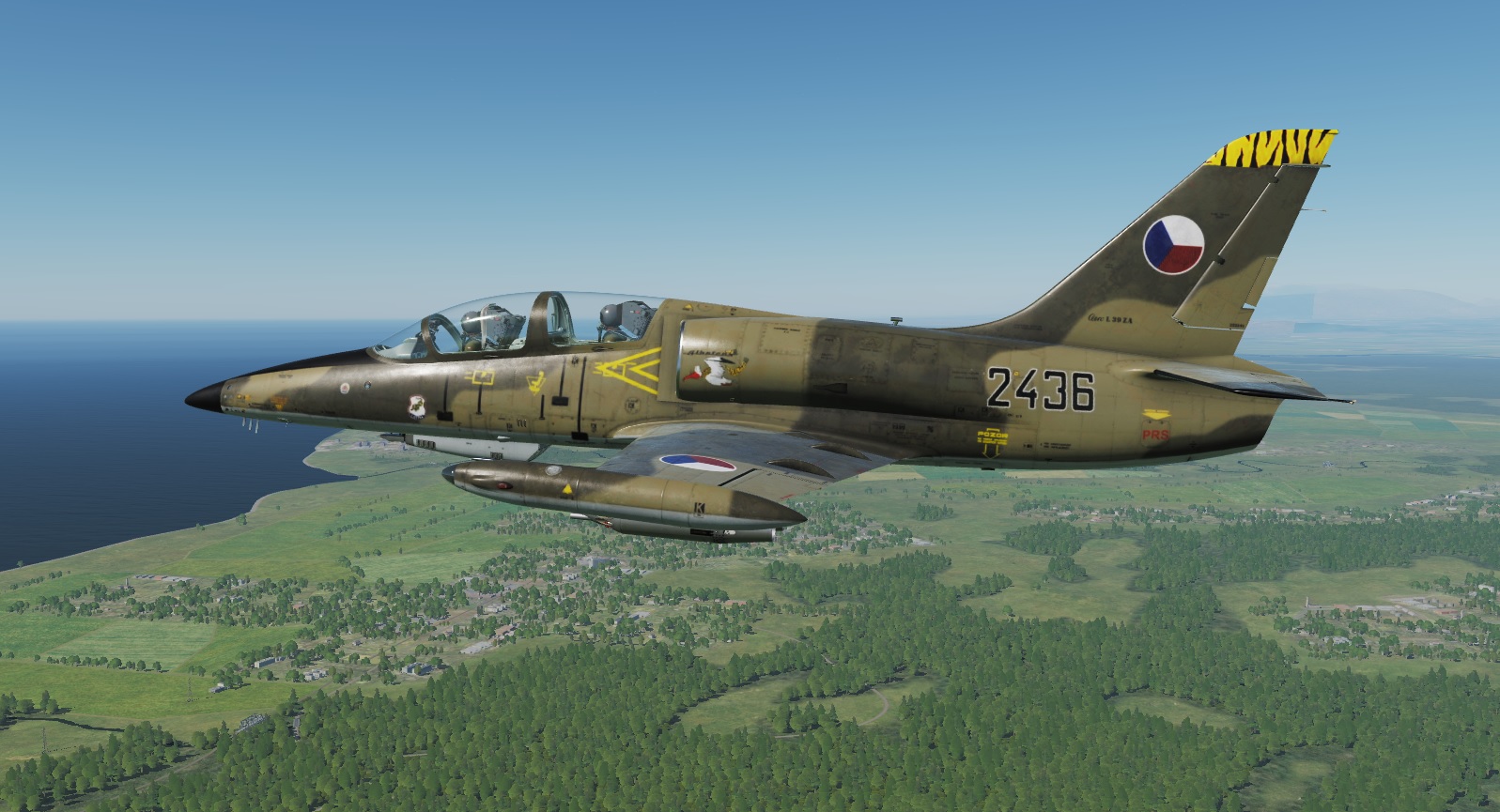 L-39ZA tr.č. 2436 - u 11. slp (1. SL / 1. TL)