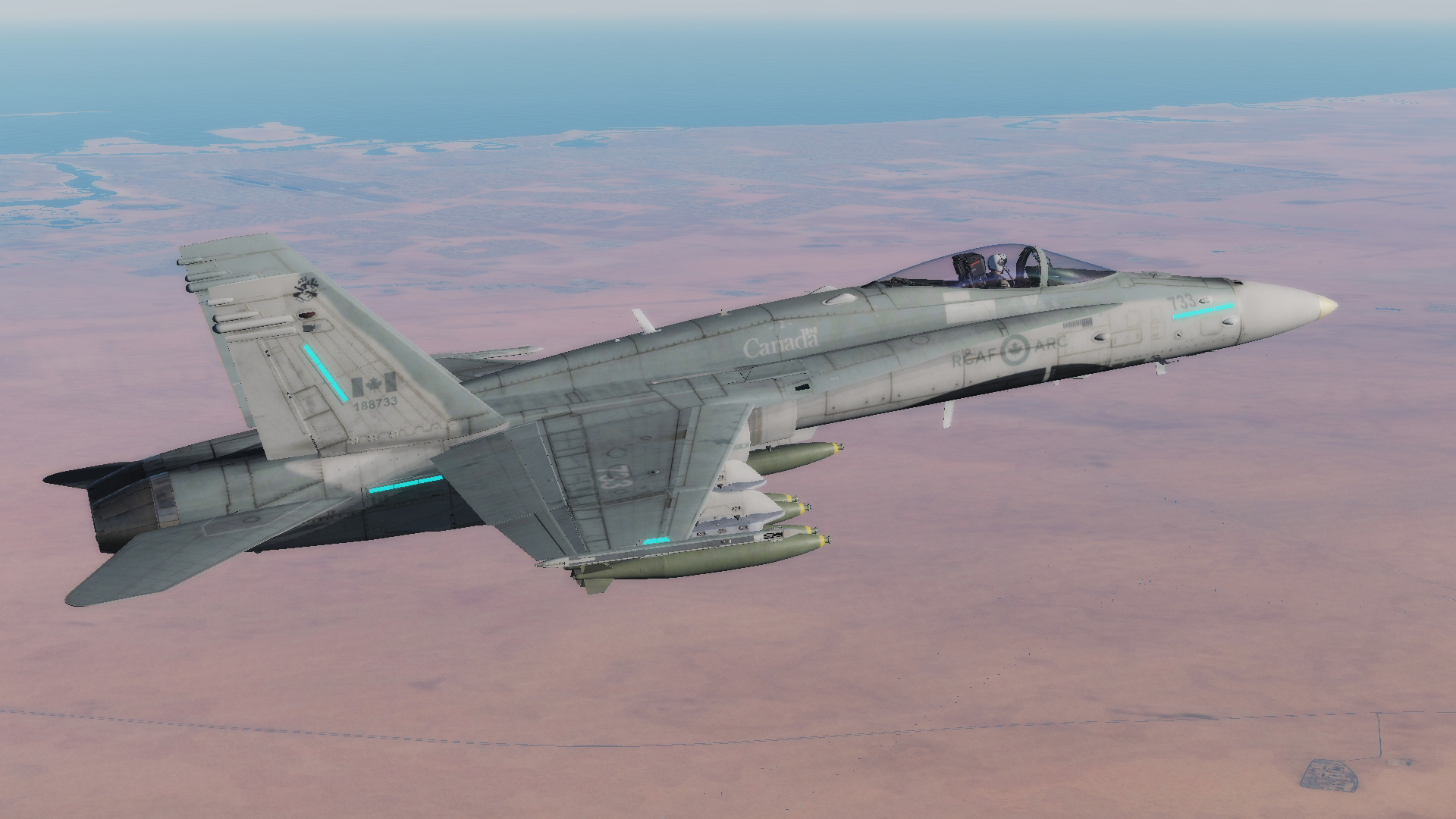 F/A-18C Lot 20 - 2018-2019 RCAF Low Visibility Livery Pack - Part 3 of 3