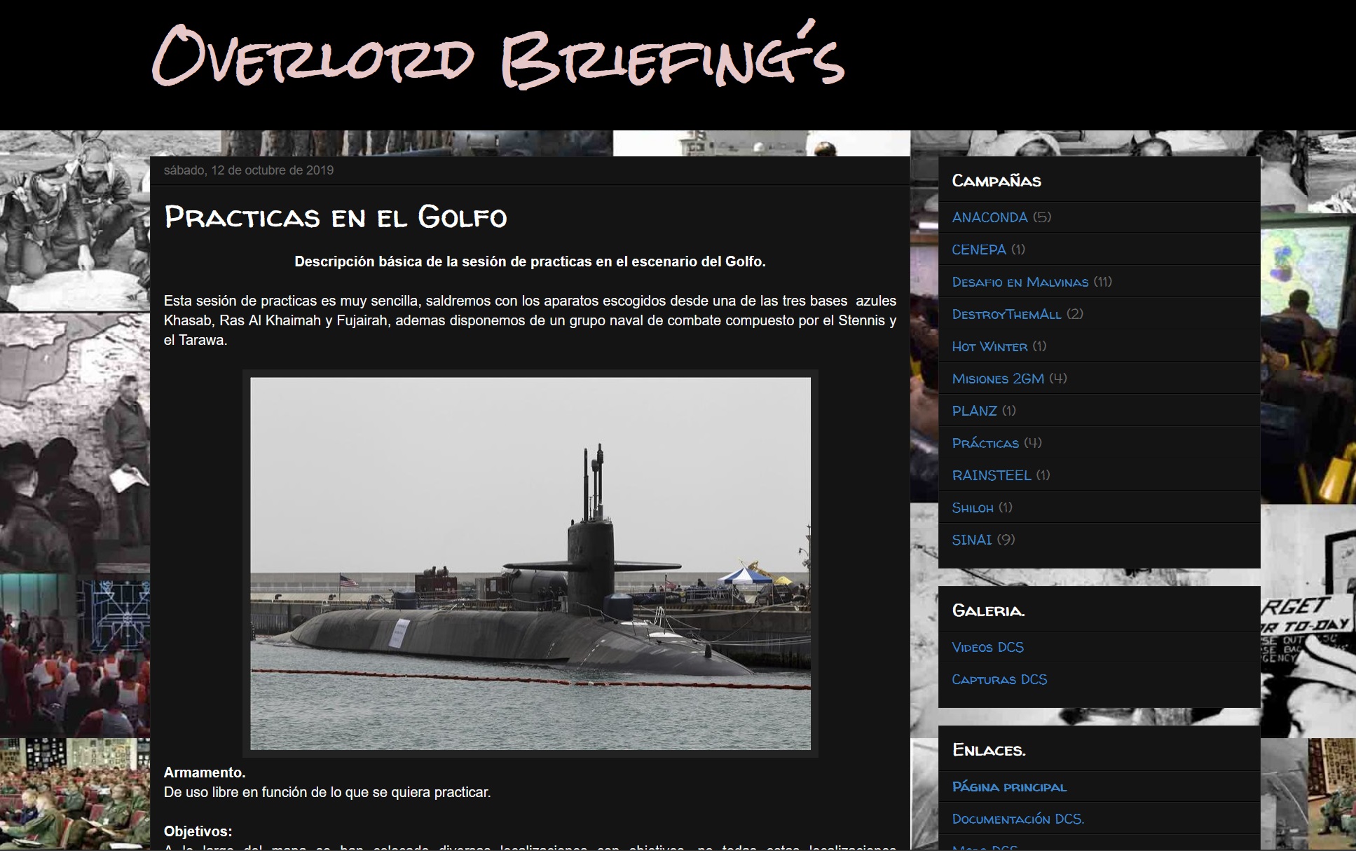 Practicas en el Golfo