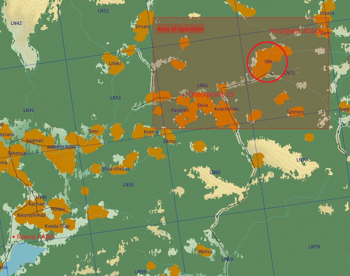 Georgian gauntlet (single/multicrew)