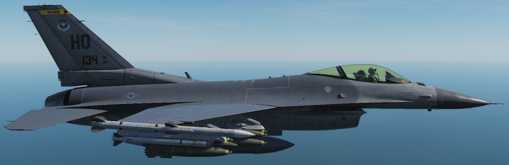 (Updated)F-16C: 8th Fighter Squadron - The Black Sheep (Fixed Bort Numbers)