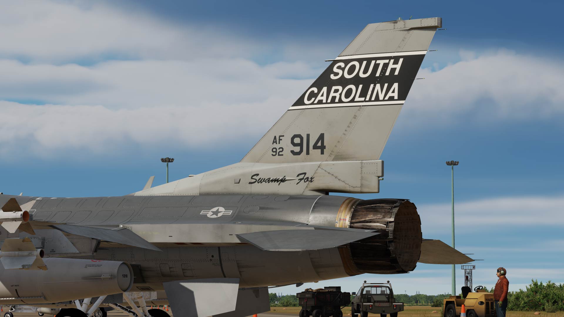 South Carolina ANG 157th FS 'Swamp Foxes' Line Jet 2-Pack