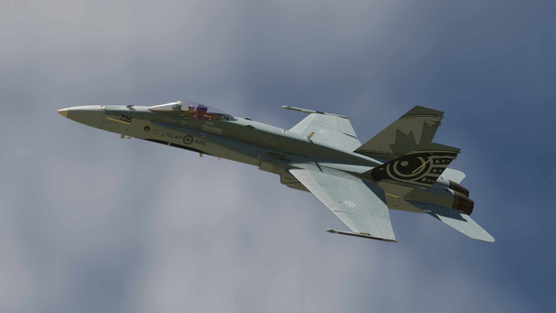 2021 RCAF CF-18 Demo Livery V1.2