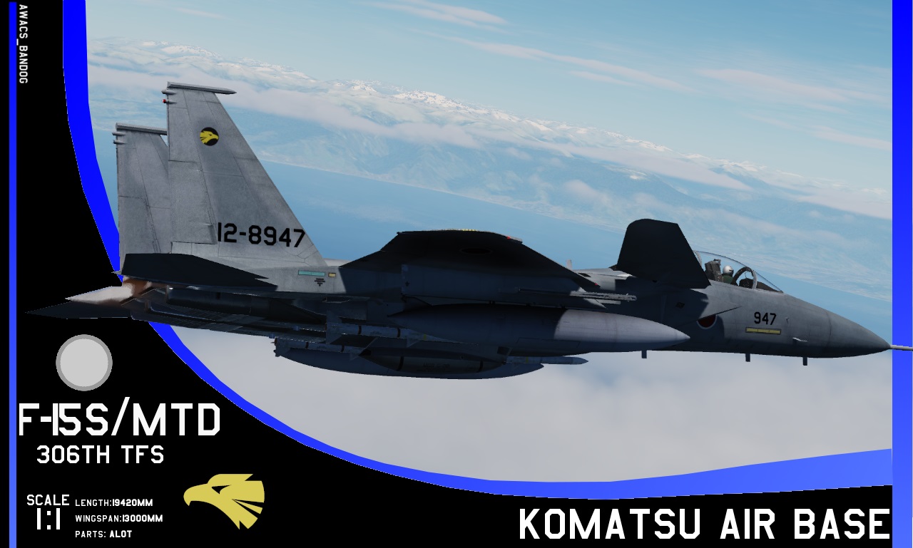JASDF F-15 S/MTD 306th Tactical Fighter Squadron