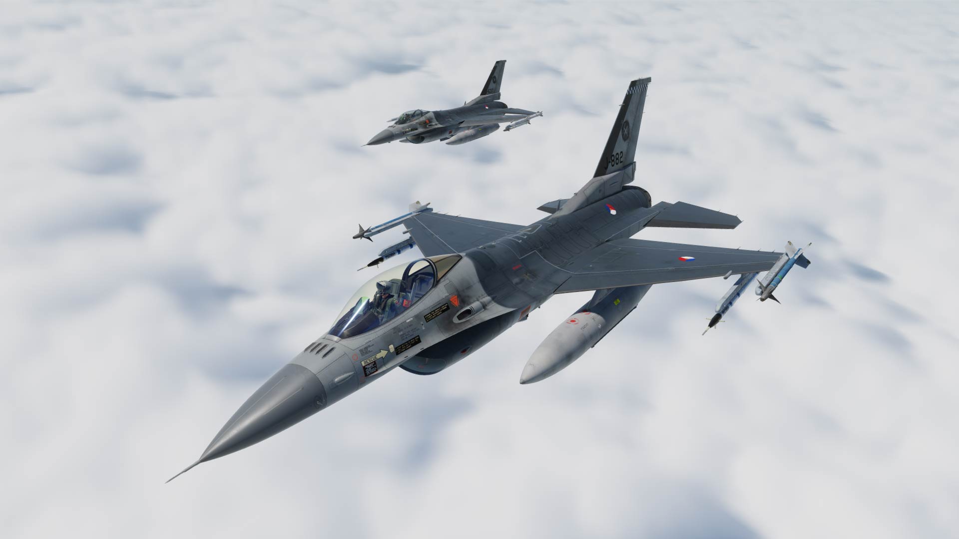 F-16 Dutch Klu 312 SQN 'BONZO'
