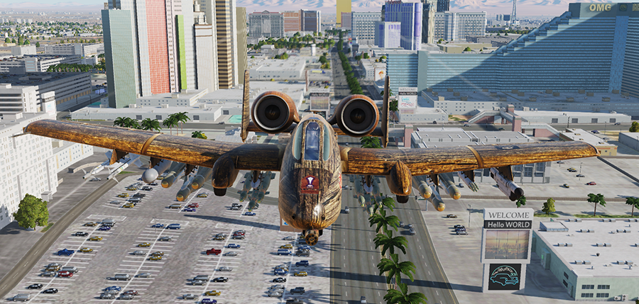 Woody Warthog - Flying Pirate Ship