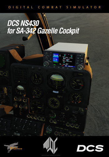 DCS: Навигационная система NS 430 для SA342 Gazelle