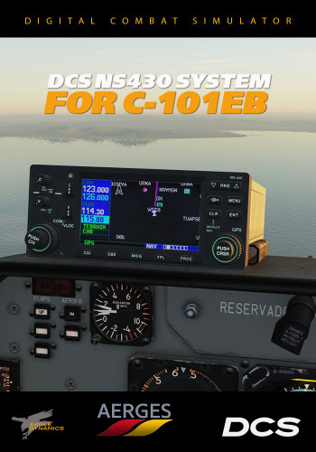 DCS: Навигационная система NS 430 для С-101EB