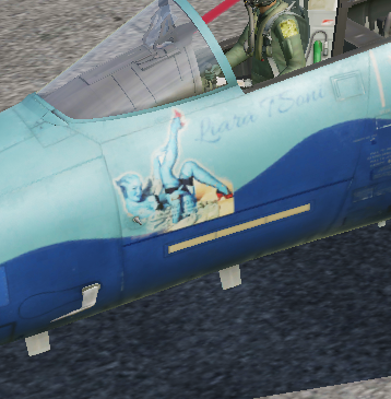 F-15C Mass Effect Asari Liara T'Soni Livery [Fictional]
