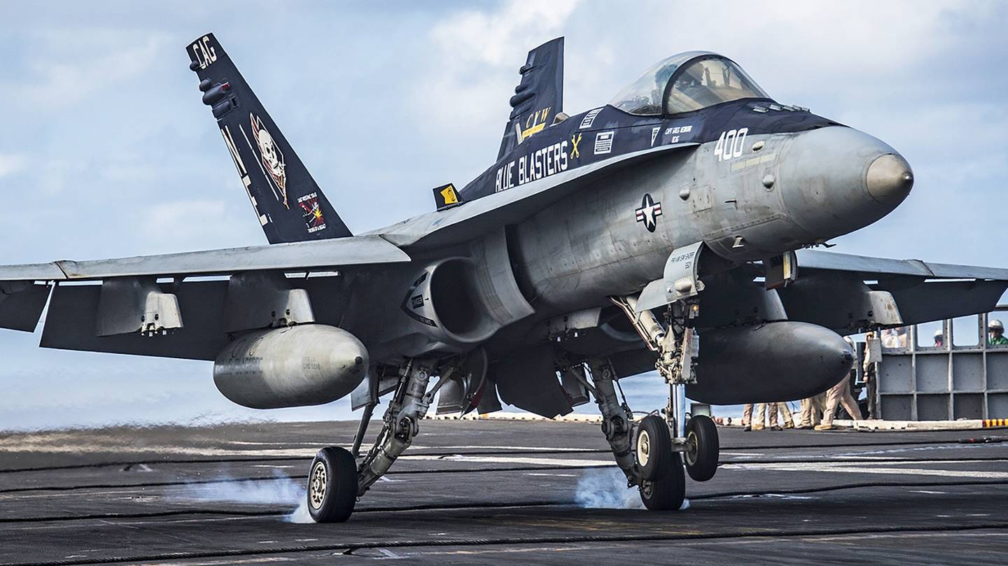 F-18C mission from original A-10A CAS