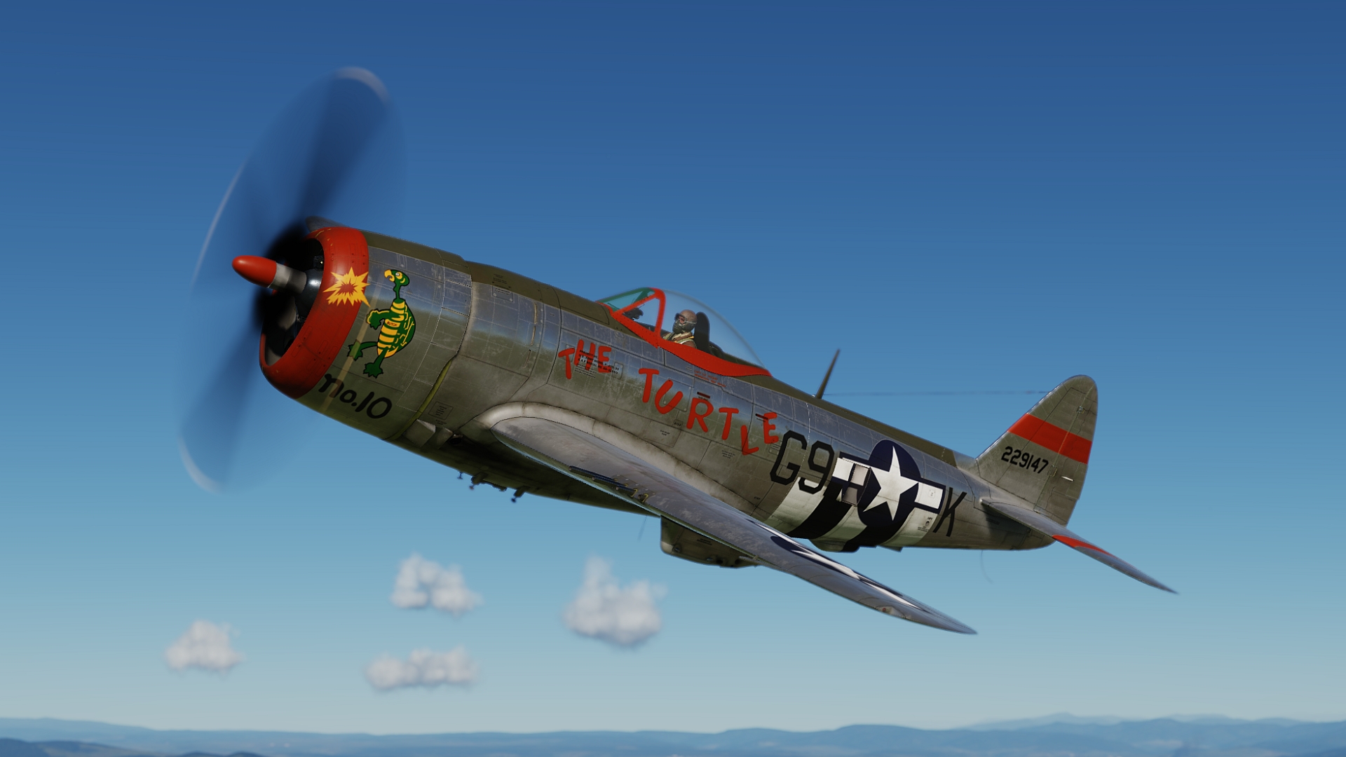 P-47D 509th FS 405 FG 'The Turtle'