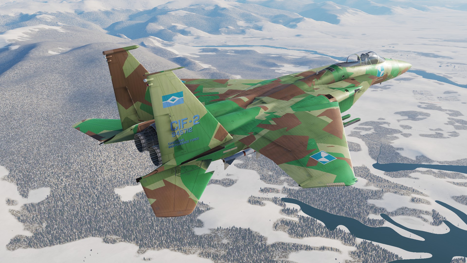 F-15C "Cascadian Independence Force"