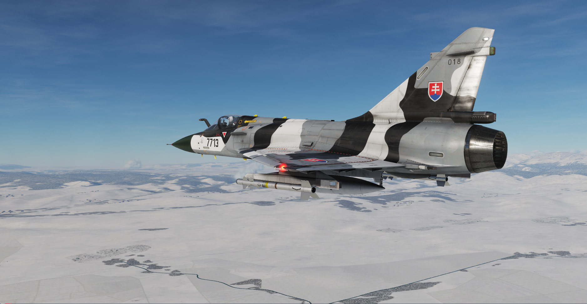 Mirage 2000C Slovak Air Force "Milka"