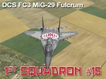 MiG-29A Polish Air Force 1st SQN #15