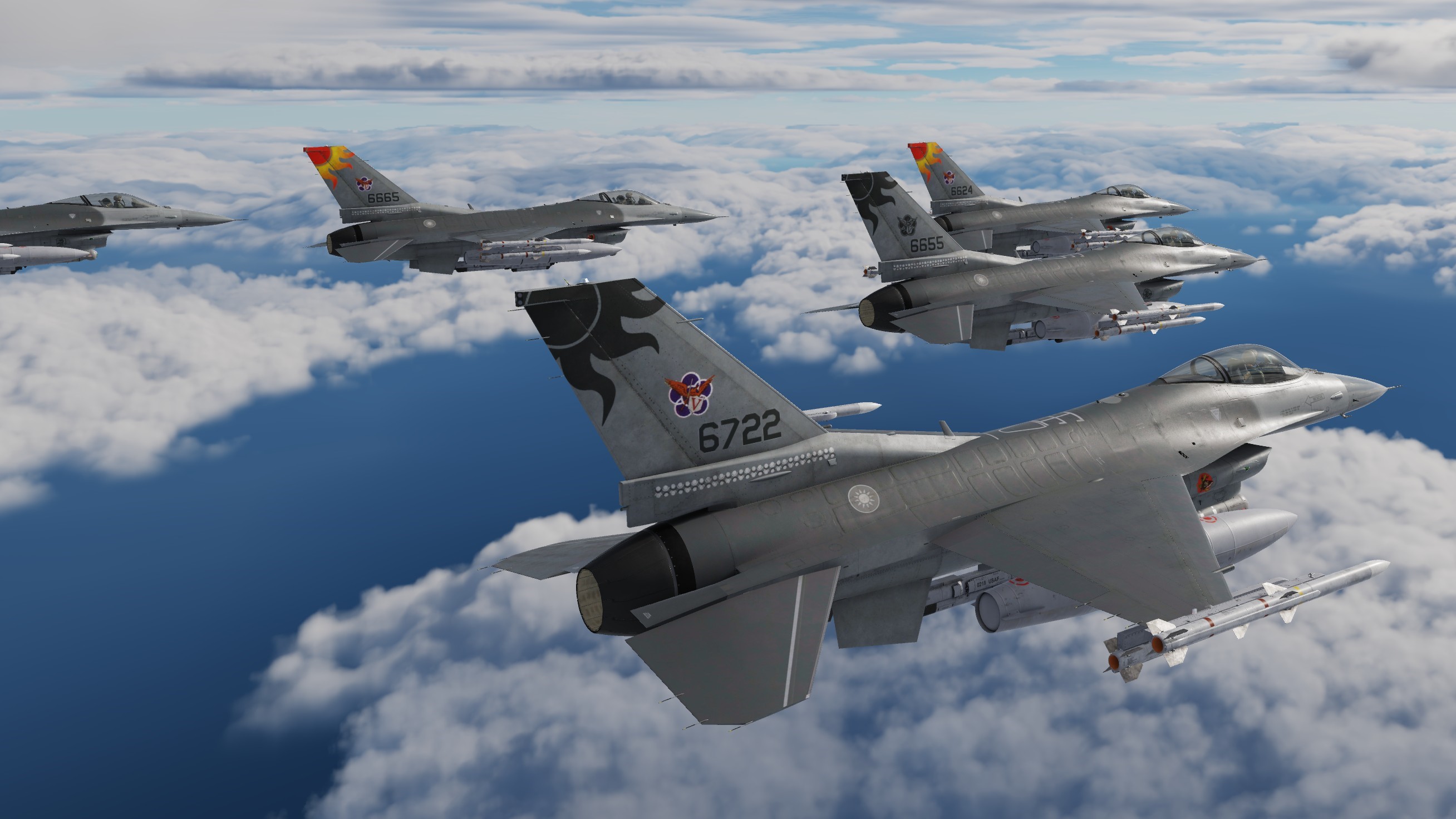 ROCAF F-16 5th TFW『Tail Number variable』2023/06/26