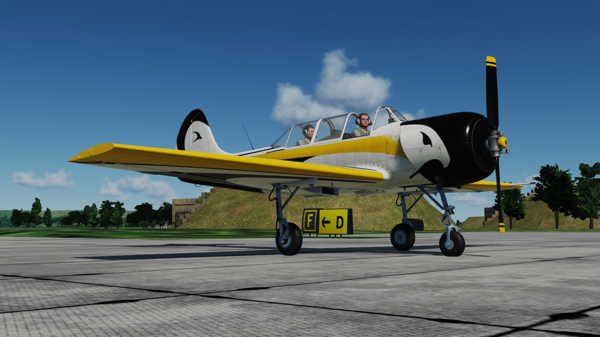 Yak-52, G-YYAK