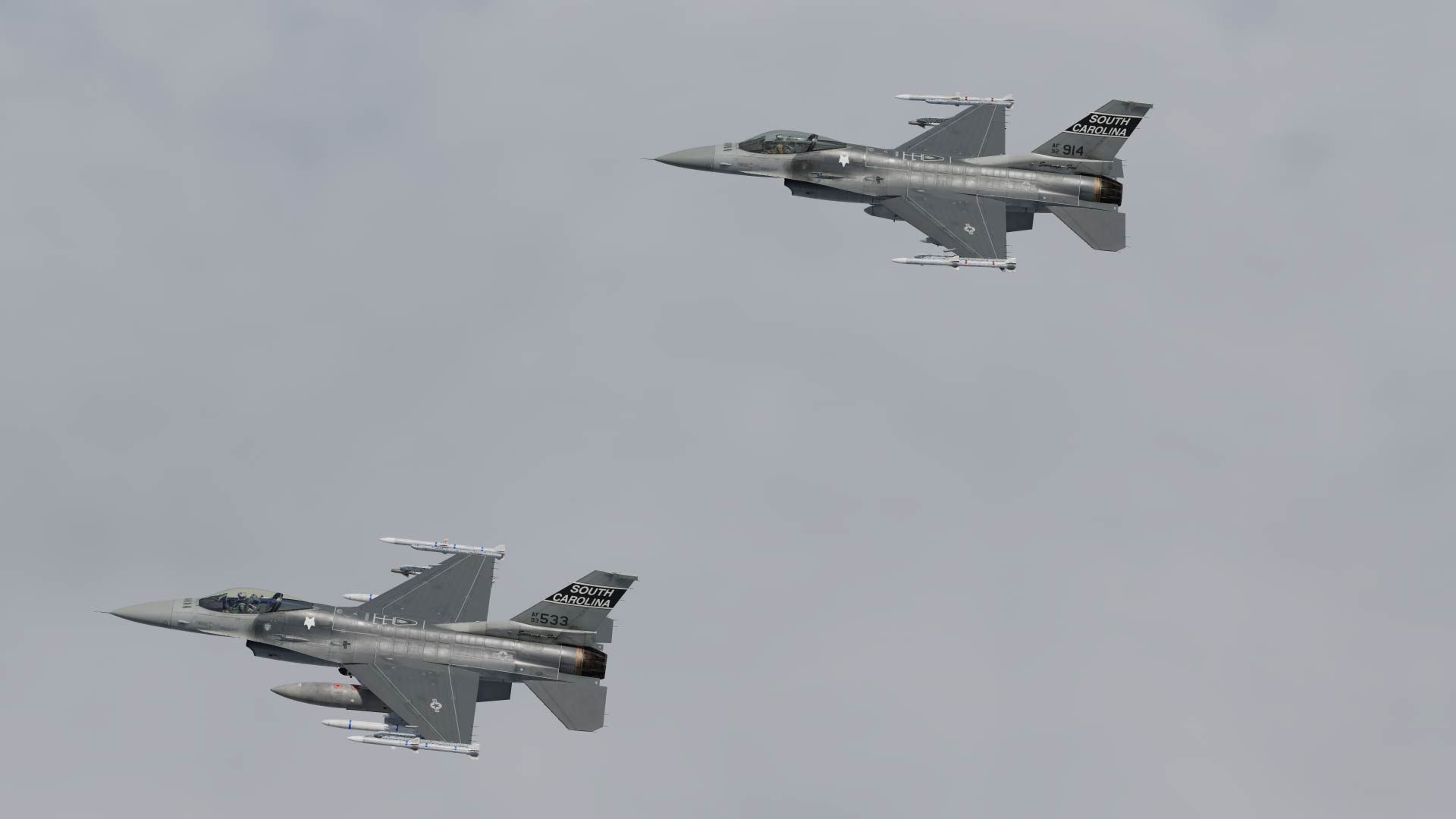 South Carolina ANG 157th FS 'Swamp Foxes' Line Jet 2-Pack