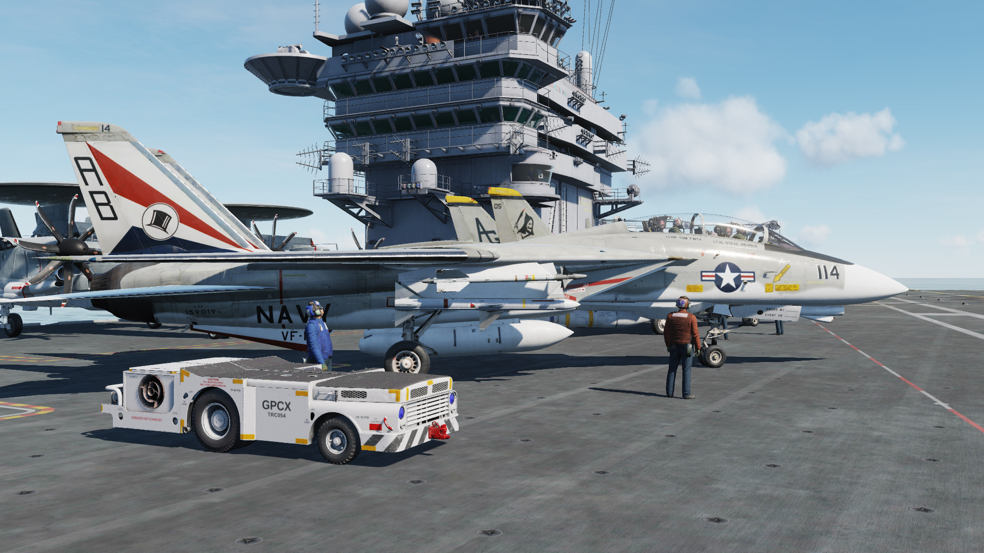 F-14A VF-14 Tophatters 1976
