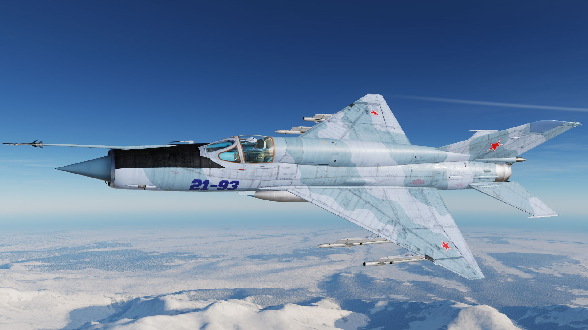 Mig 21-93 Arctic camo v2