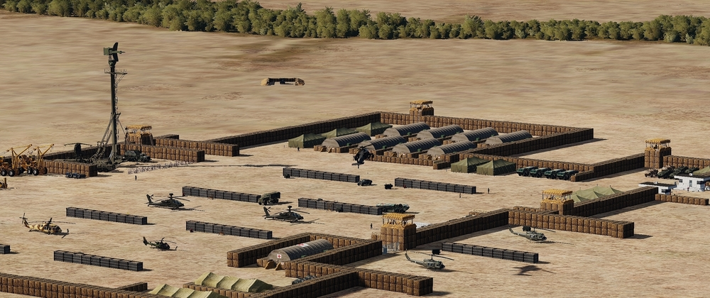 Persian Gulf Qesham Island FARP
