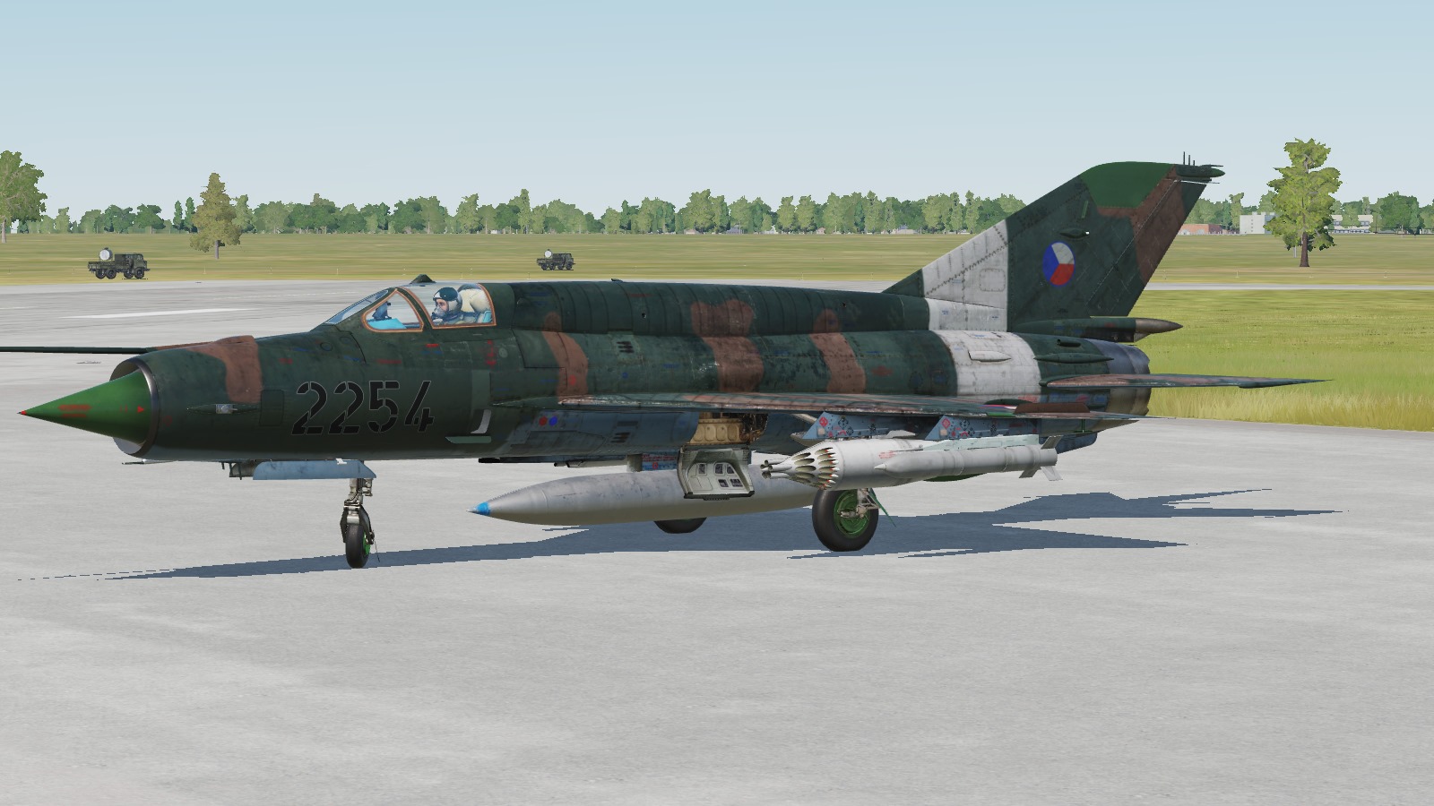 ČSLA Mig-21- GREEN 