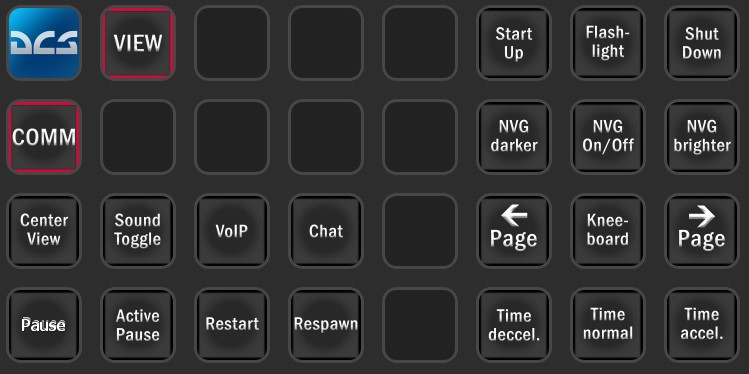 Stream Deck XL General Profile (eg. NVG, Views, etc.)