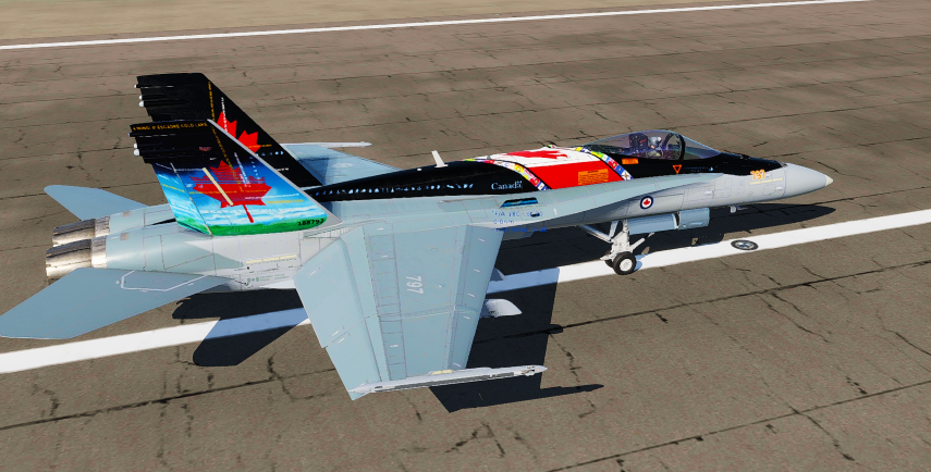 RCAF CF-188 Hornet 2013 Demo