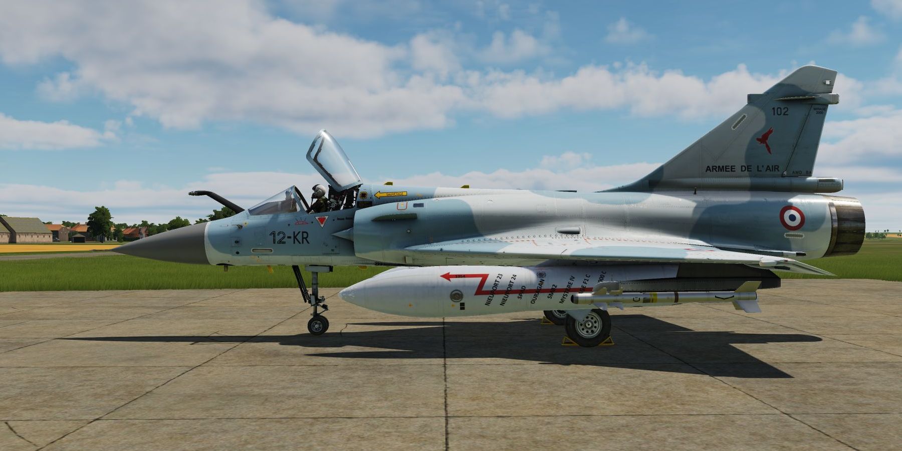 M2000C  81 12KP from Cambraisis Picardie squadron  ***UPDATED 2.7!***