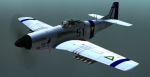 P-51D Belkan Air Force Indigo Wing