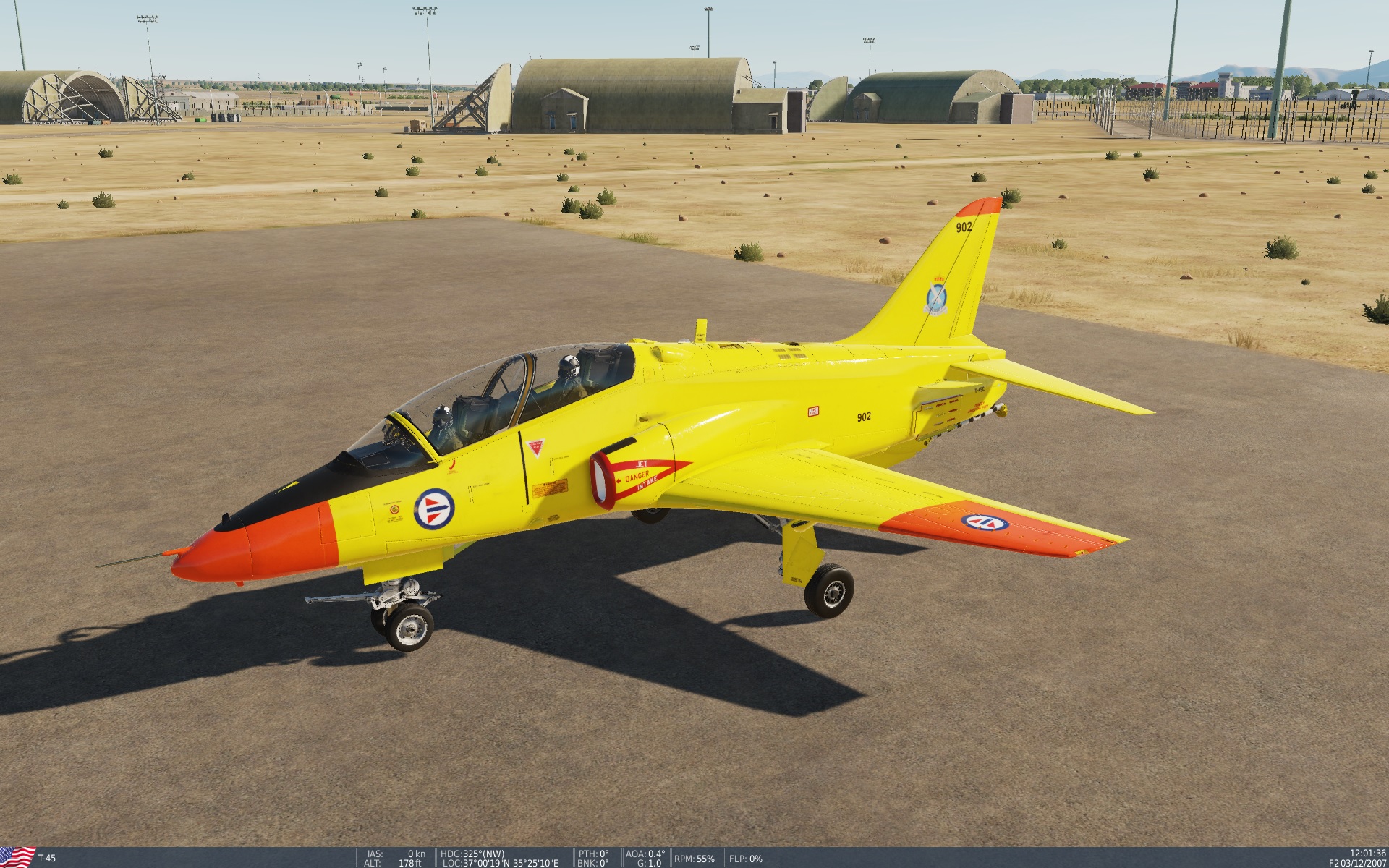 RNoAF, VNAO T-45, Yellow
