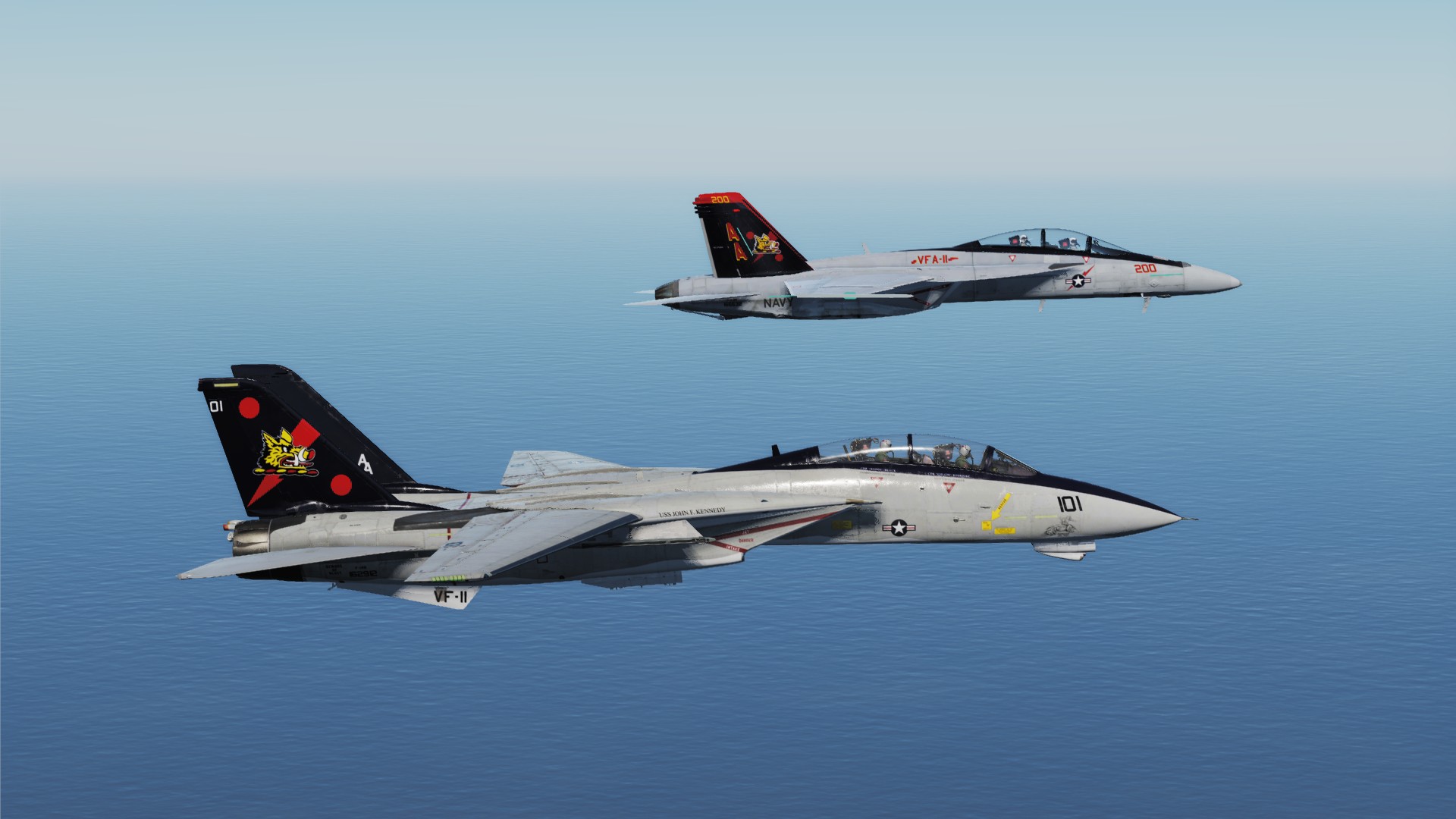 F-14B - VF-11 Red Rippers Last Flight #101