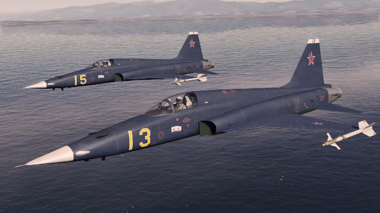 Soviet Naval Aviation MiG-28K | F-5E Tiger II