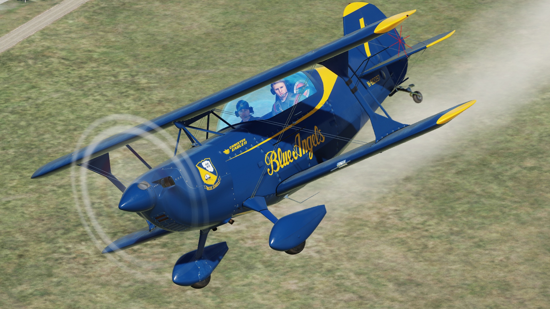 U.S. Navy Blue Angels Christen Eagle II