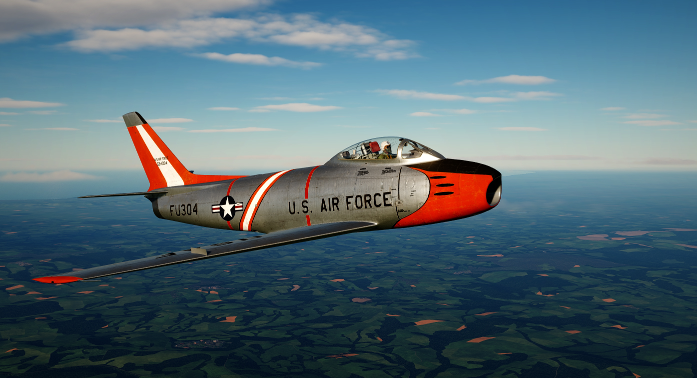 March Field Air Museum, FU-304 (F-86H), March Air Reserve Base, Moreno Valley, CA