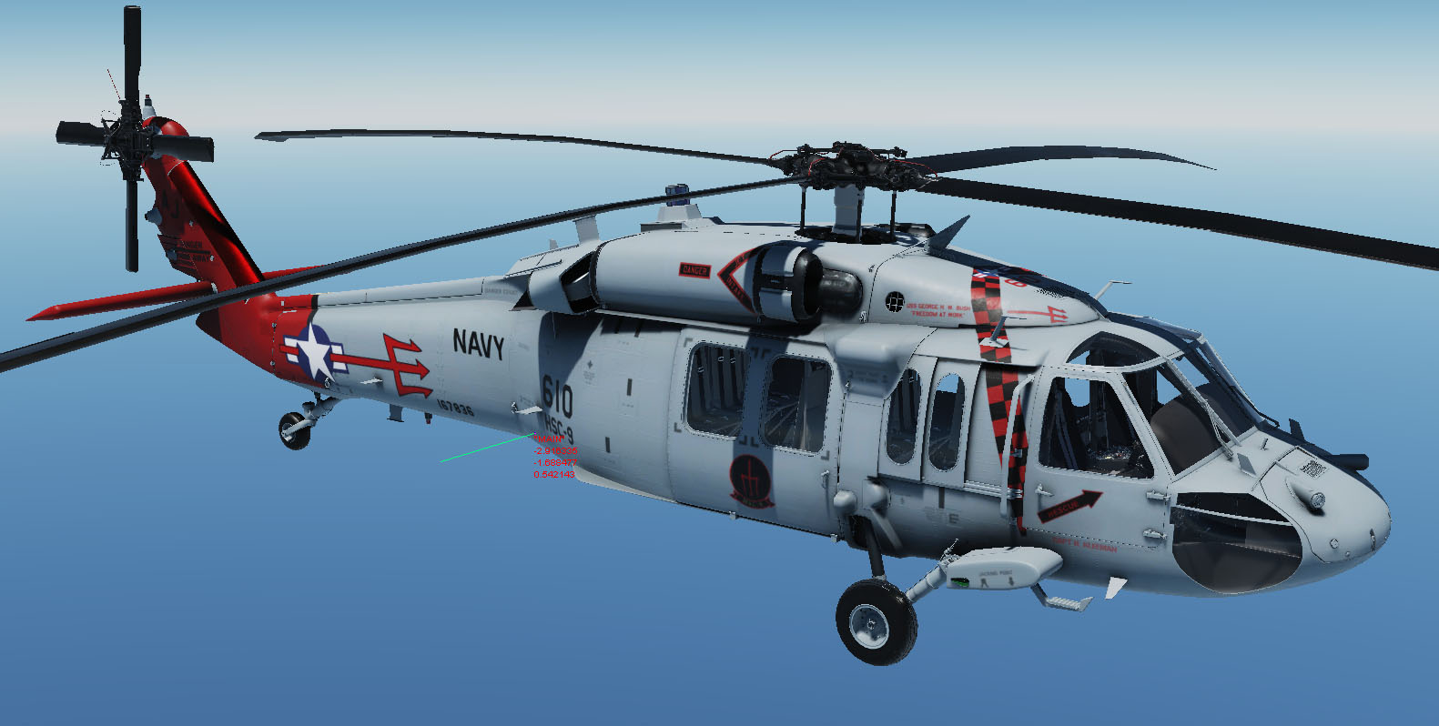UH60-L - HSC-9 Trident