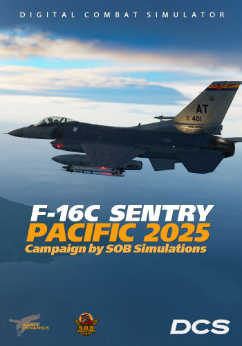 Кампания DCS: F-16C Sentry Pacific 2025