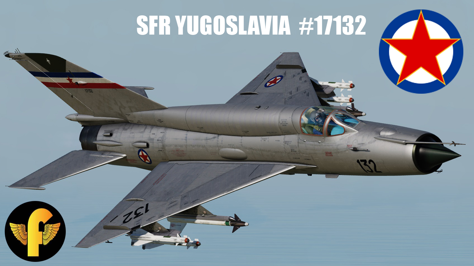 Mig-21BIS SFR Yugoslavia #17132 (NOT UPDATED)