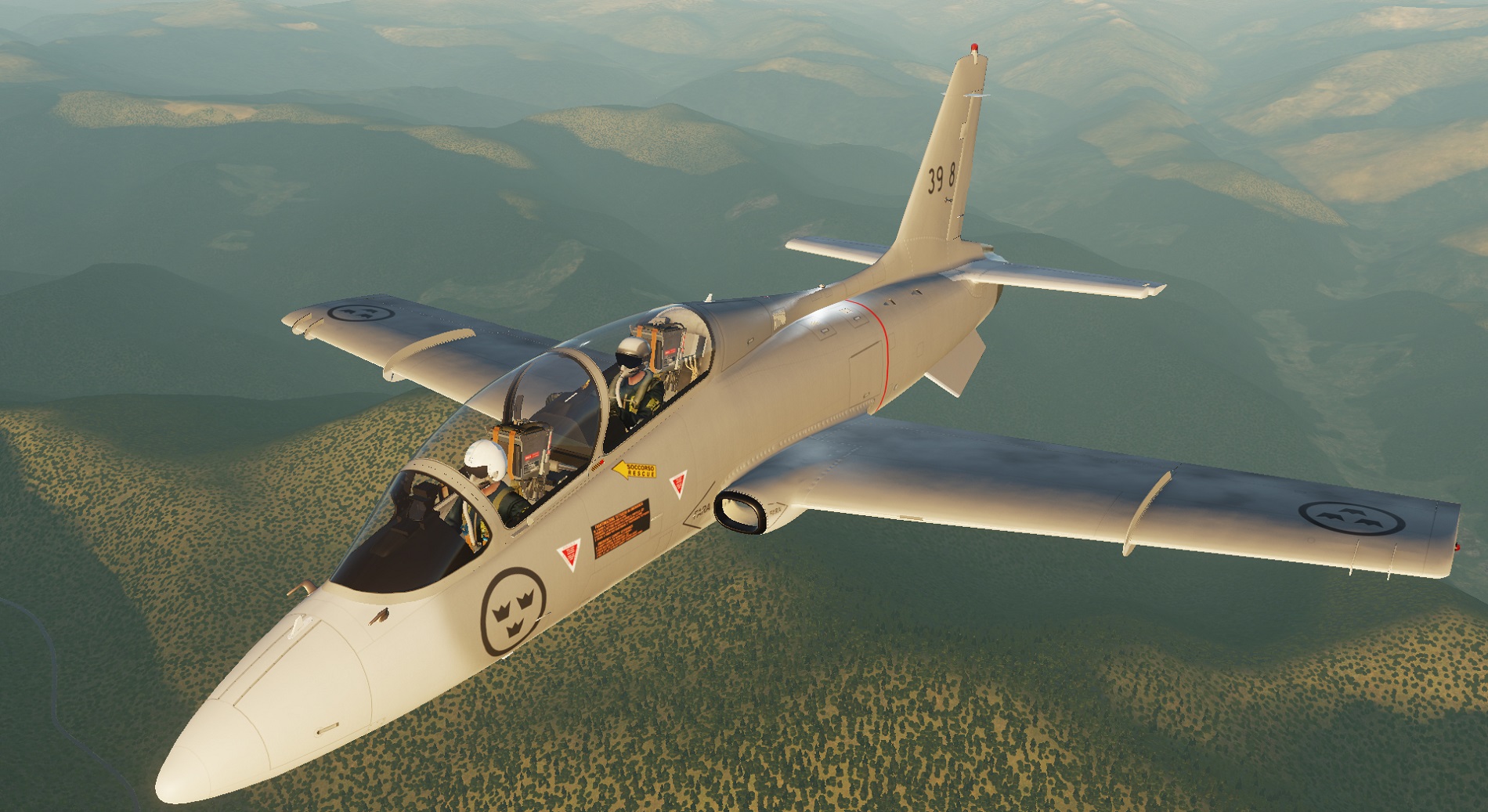 MB-339 Swedish Air Force Low